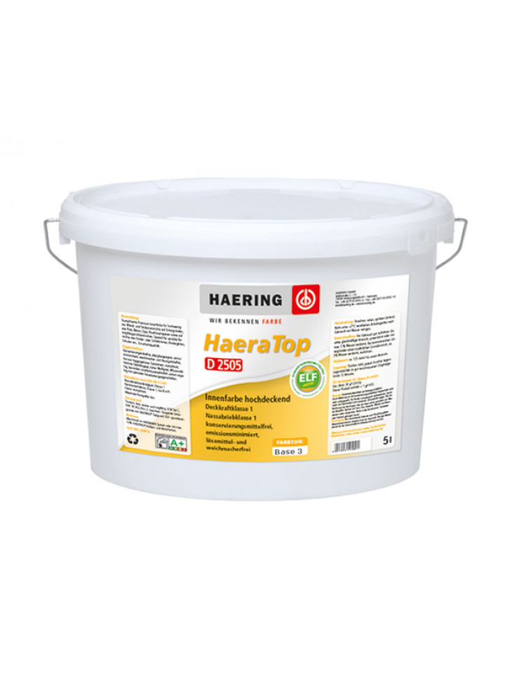 Краска гипоаллергенная HAERING HAERATOP ELF D 2505 интерьерная