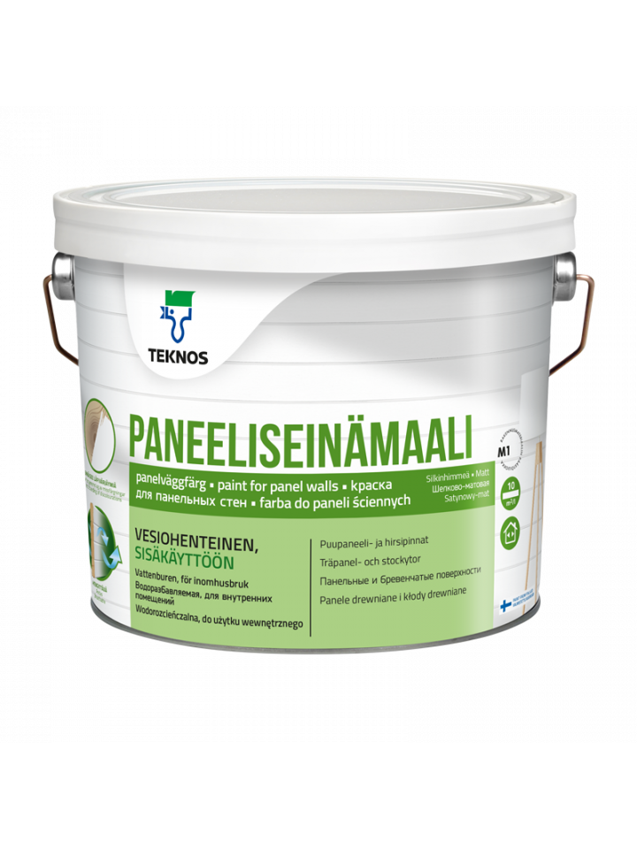 Фарба акрилатна TEKNOS PANELLISEINA MAALI для деревини та радіаторів опалення